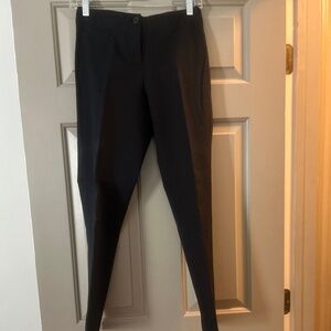 J. Jill Black Cotton Pants Size 2 Petite